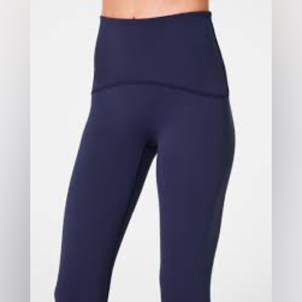 SPANX Midnight Black High-Waist Leggings - Picture 5 of 12
